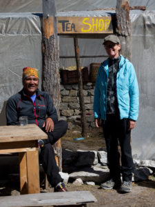 Little tea shop at Labruk on the Kanchenjunga North BC trek in Nepal