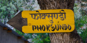 That way to the Phoksundo lake in Shey Phoksundo national park in western Nepal